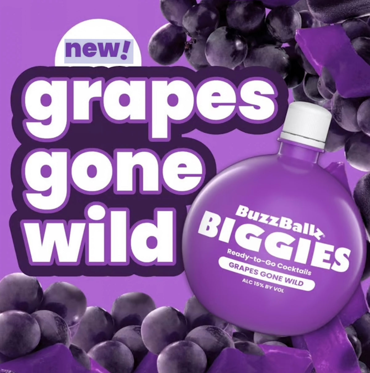 BuzzBallz Biggies 1.75L Grapes Gone Wild