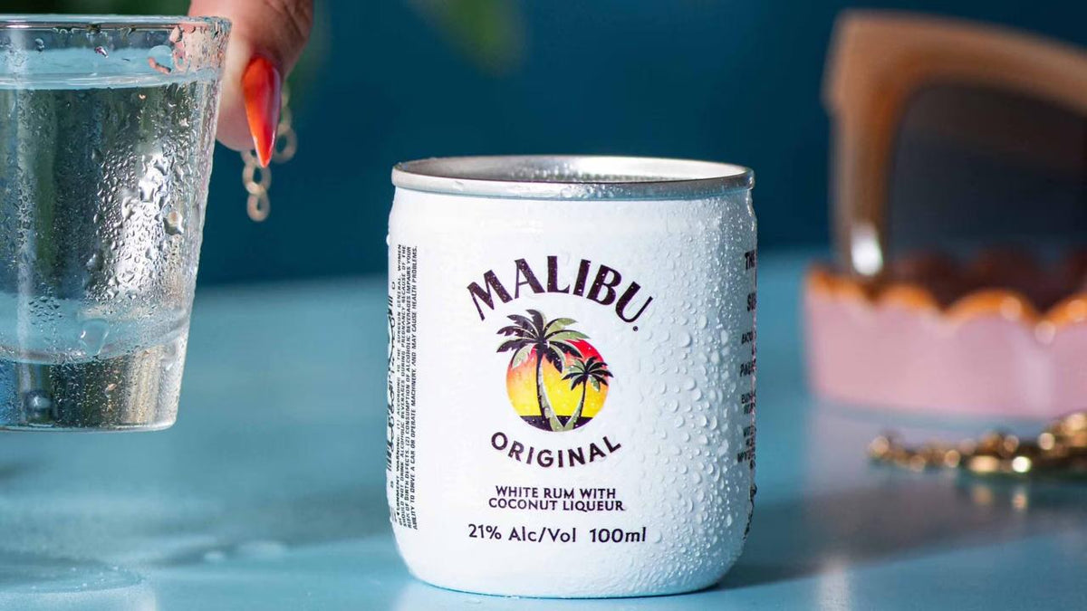 Malibu Original  – Lata 100 ml 🥥🌴