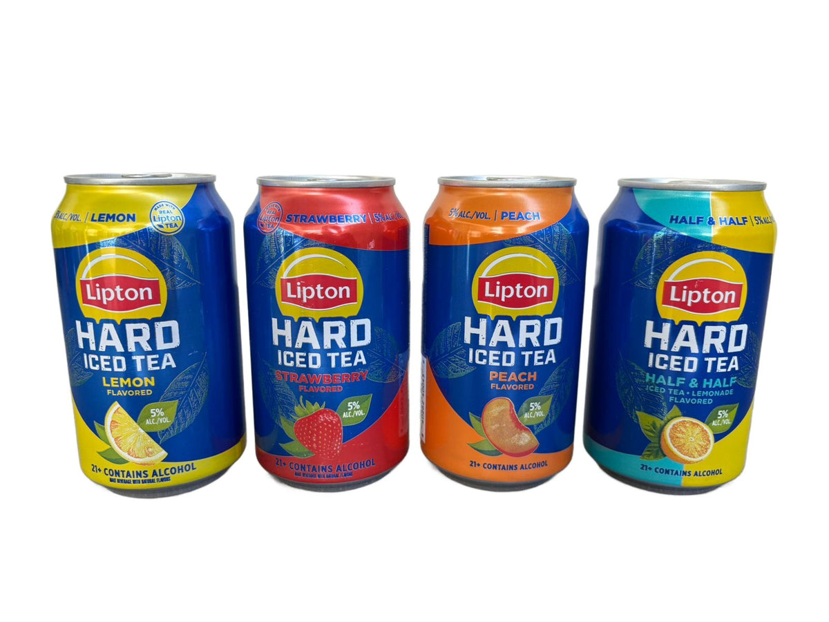 Lipton Hard Iced Tea Variety  12 Pack 🍋🍑🍓🧊