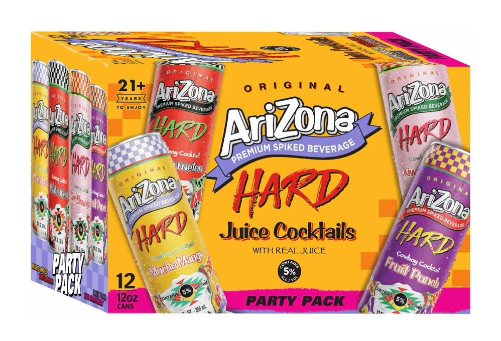 Arizona Hard Juice cocktails 12 Pack