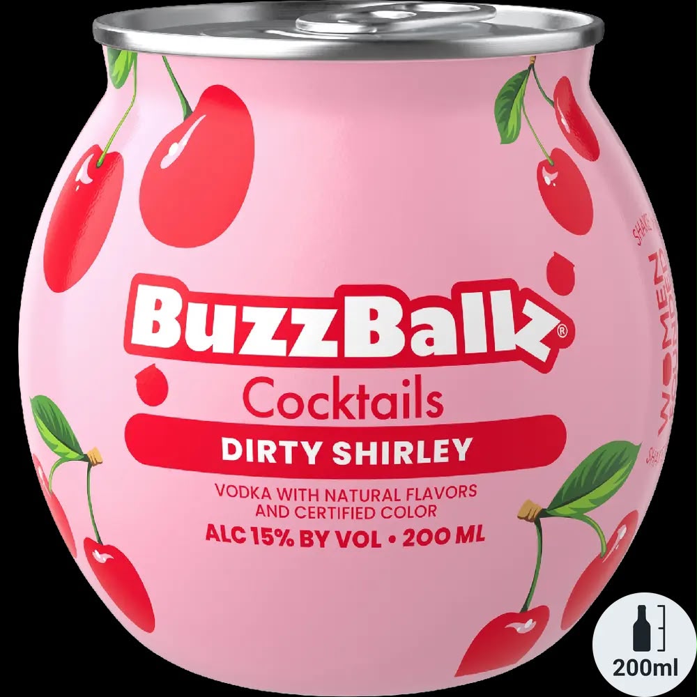 Buzzballz Cocktails 200ml Dirty Shirley