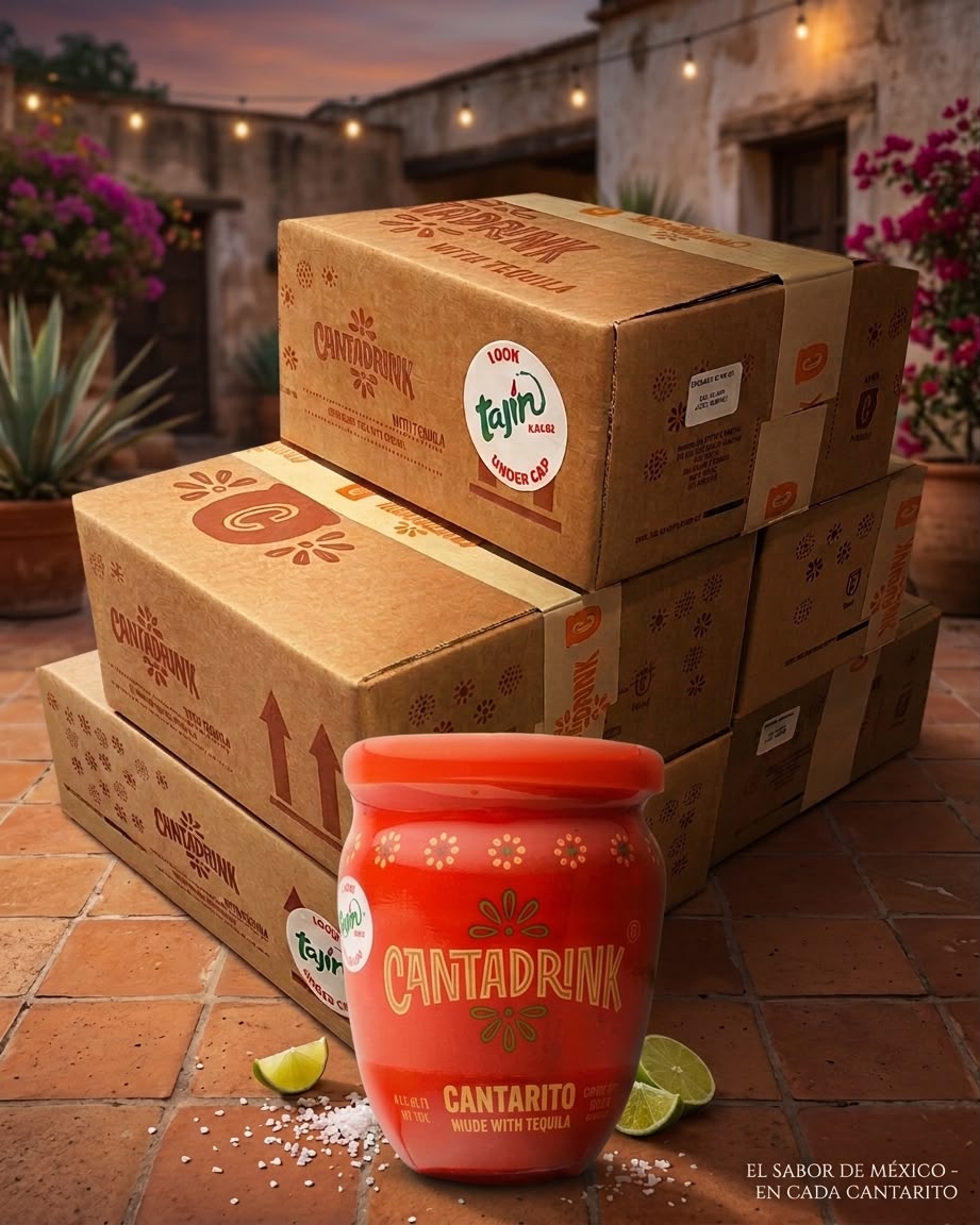 Cantadrink 300 ml | 5 Cajas con 12 piezas c/u (60pzs)