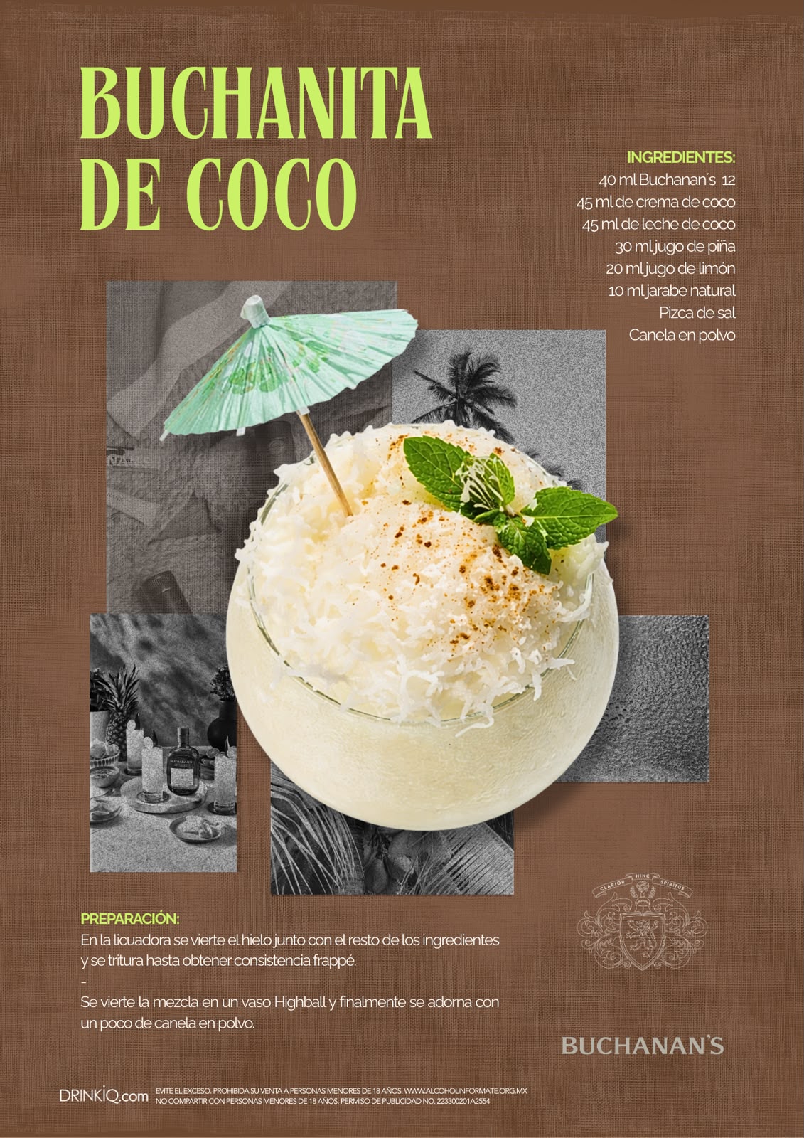 🥥 Buchanan’s Coconut 750 ml