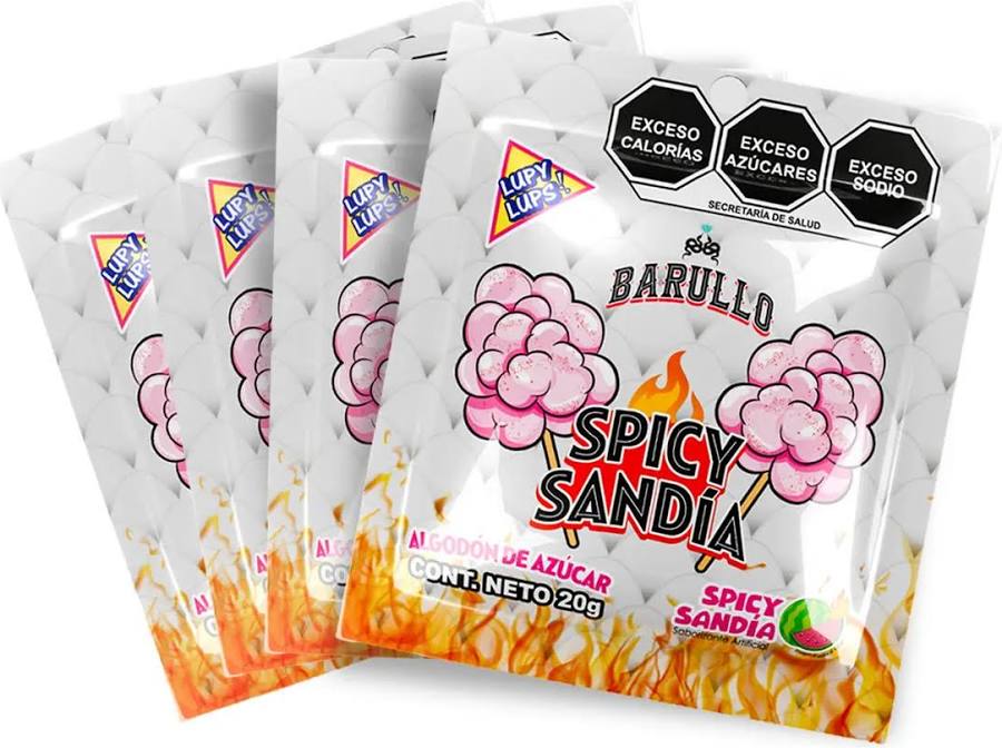 Barullo Spicy Sandía – Algodón de Azúcar 20 g 🍉🔥