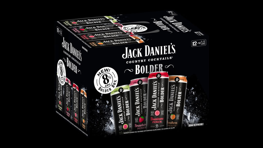 Jack Daniel’s Country Cocktails Bolder Variety Pack – Caja con 12 latas 🥃🍓