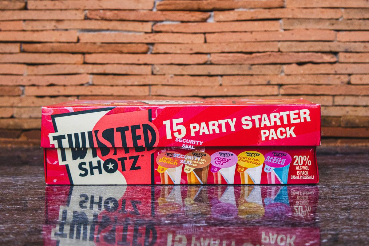 Twisted Shotz 15 Red Party Pack