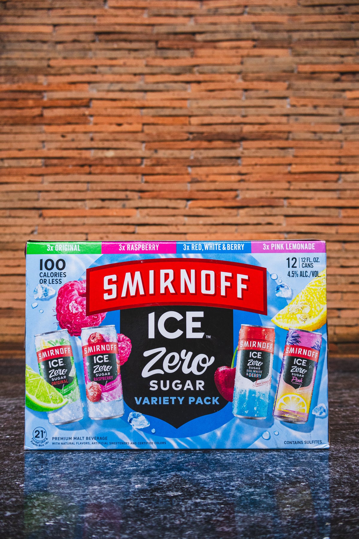 Smirnoff Zero Sugar 12 Pack