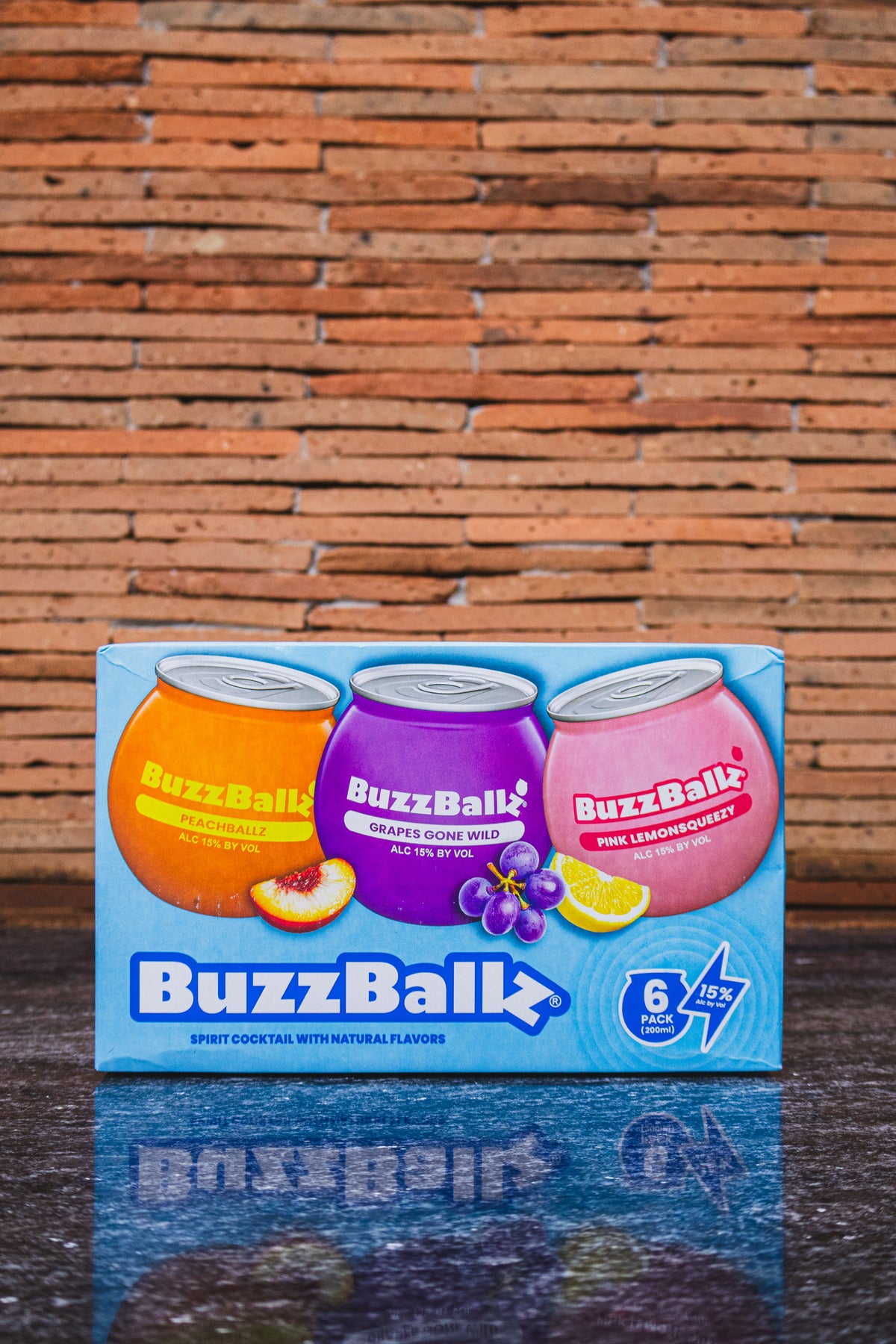 BuzzBallz 6 Pack – Peachballz, Grapes Gone Wild & Pink LemonSqueezy
