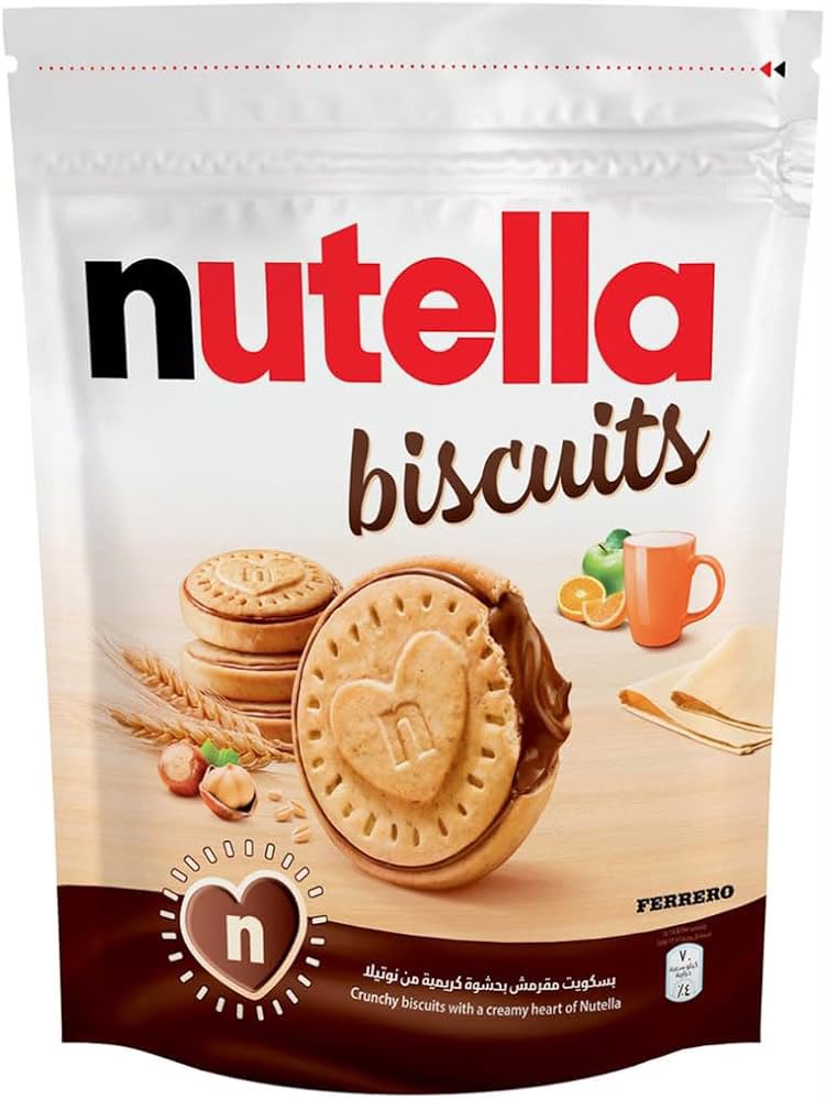 Nutella Biscuits – Galletas Rellenas de Nutella 304 g 🍪🍫