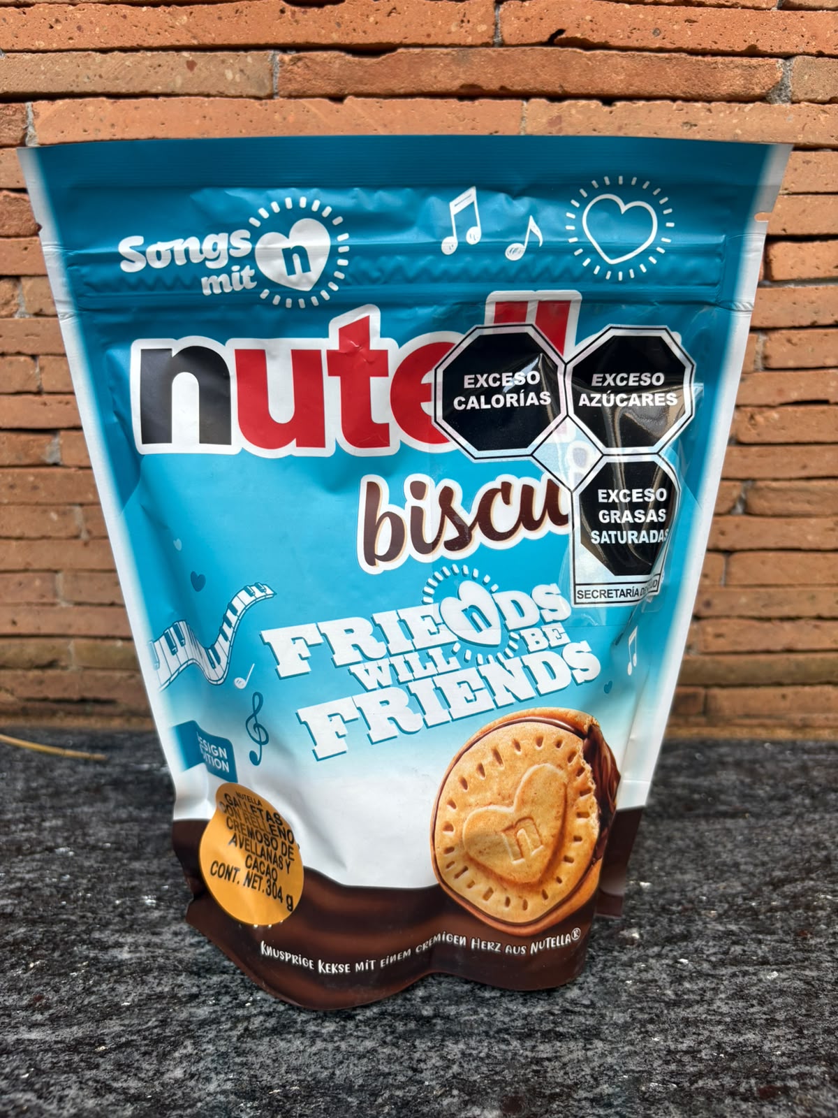 Nutella Biscuits – Galletas Rellenas de Nutella 304 g 🍪🍫