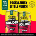 Simply Spiked Bolder Mini Cans Strawberry Lemonade – Caja con 12 latas 🍓🍋
